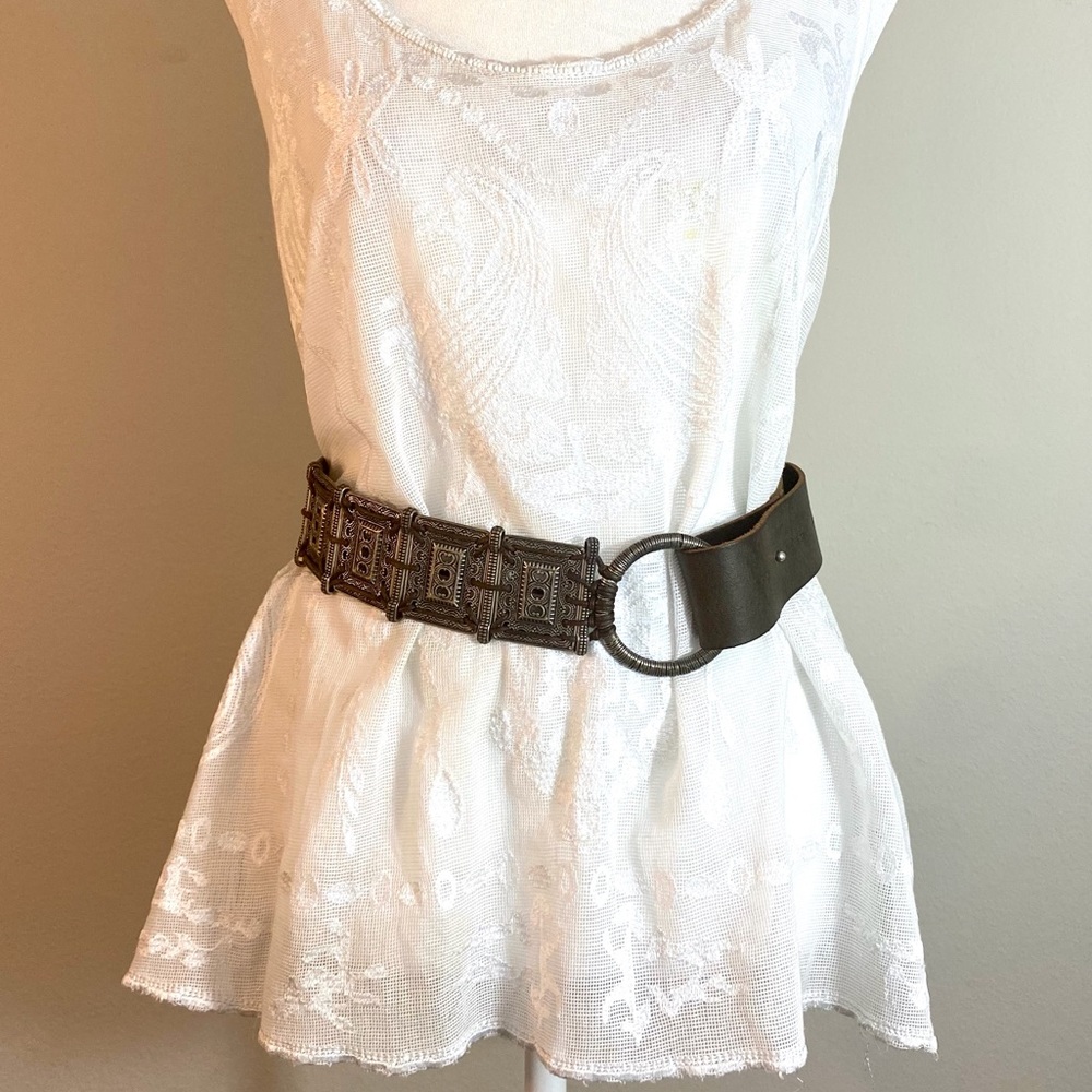 Antoniazzi Firenze Square Concho Belt